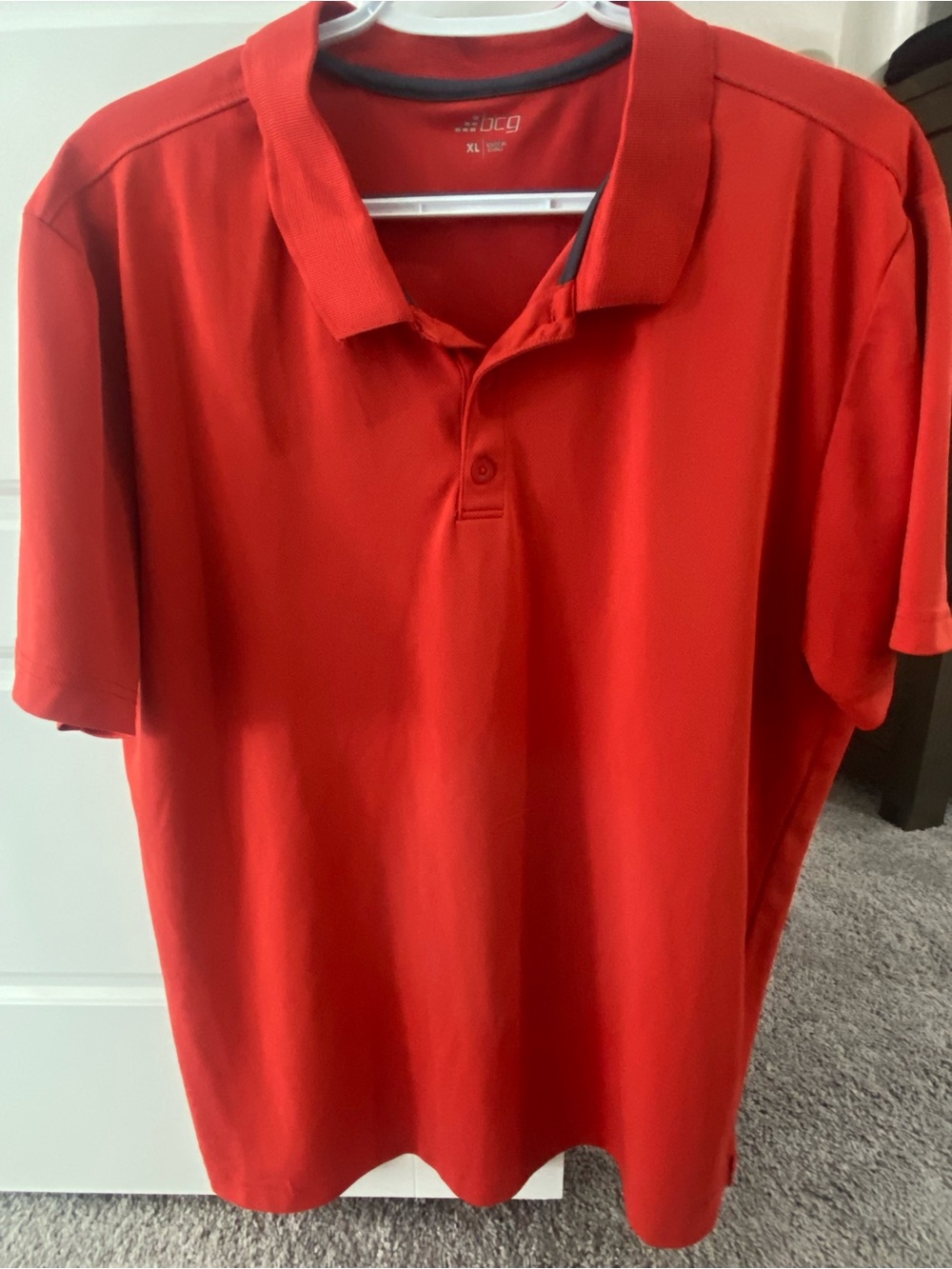 bcg Red Men’s XL Polo Shirt